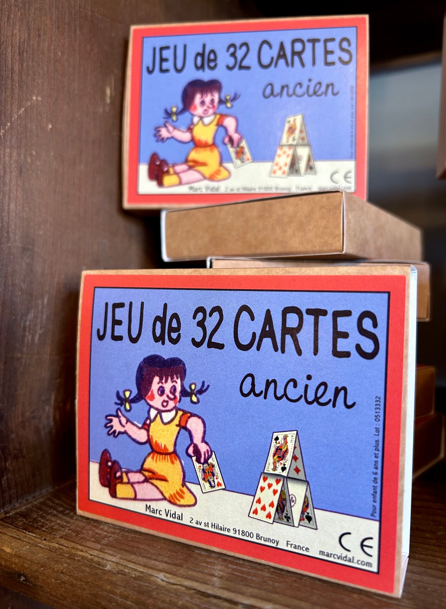 Jeu de 32 cartes ancien