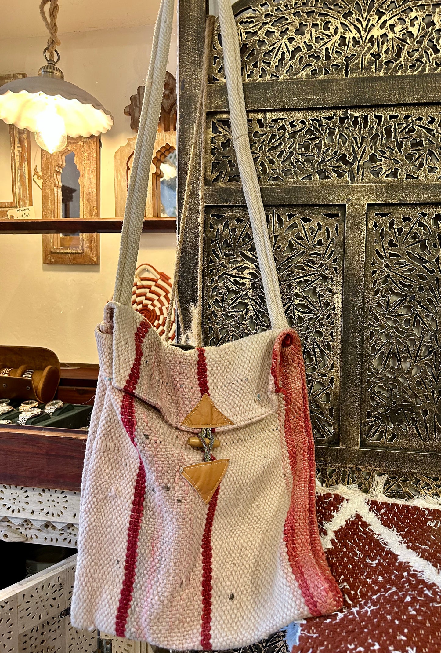 Sac en laine berbère