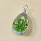 Pendentifs fleurs en verre - goutte