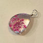 Pendentifs fleurs en verre - goutte