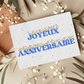 Carte postale à planter "Joyeux anniversaire floral" - Mamie bohémeCarte postale à planter "Joyeux anniversaire floral"