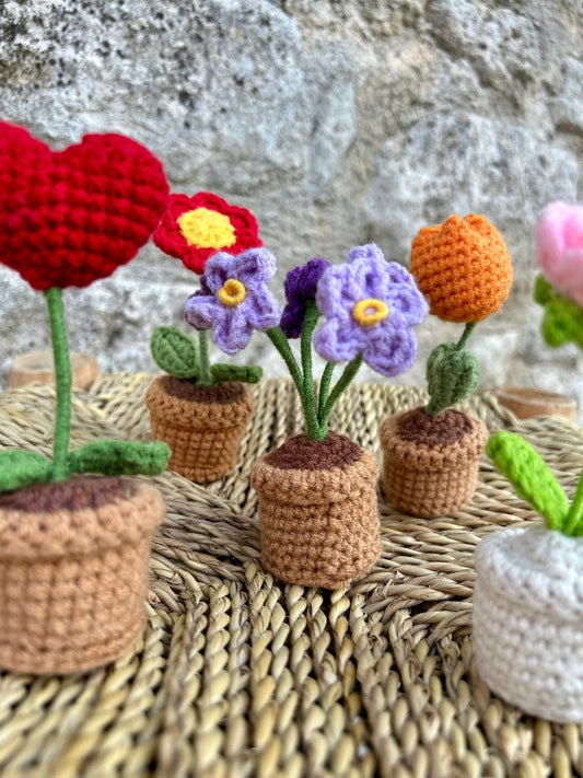 Fleurs en crochet - Mamie bohémeFleurs en crochet