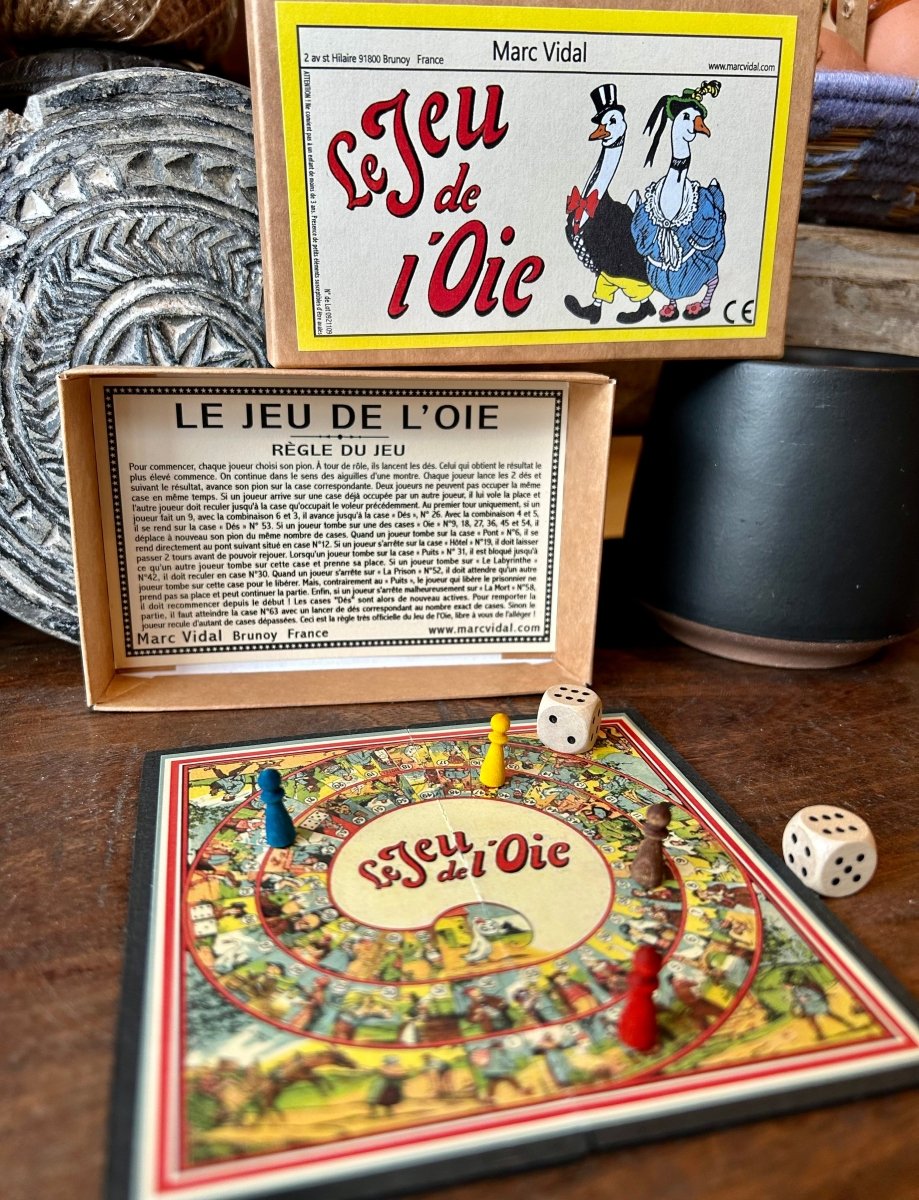 Jeu de l’oie - Mamie bohémeJeu de l’oie