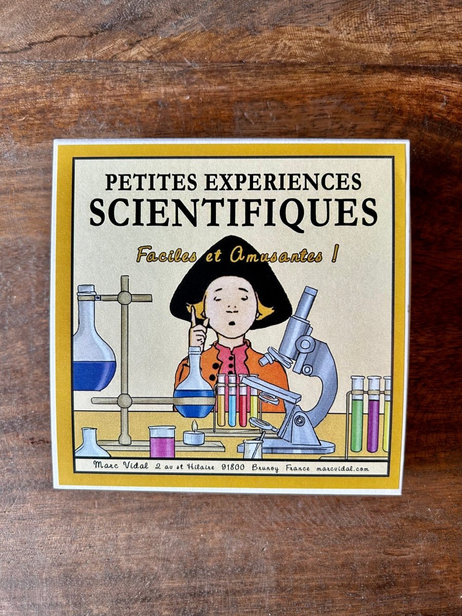 Les petites expériences scientifiques - Mamie bohémeLes petites expériences scientifiques