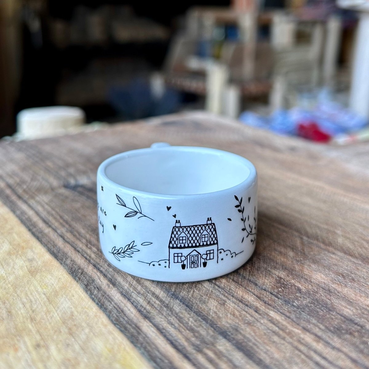 Mini tasse en céramique - Mamie bohémeMini tasse en céramique