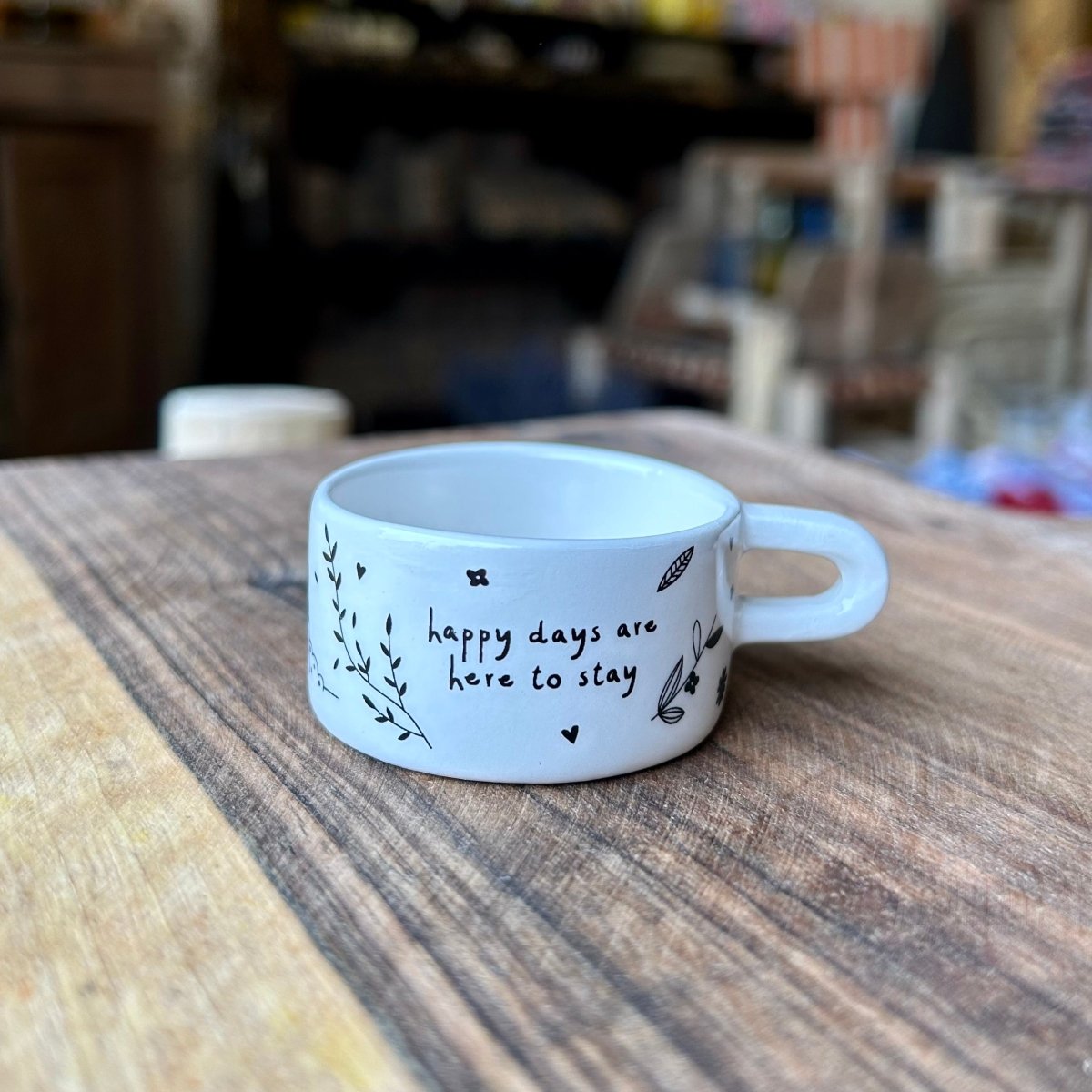 Mini tasse en céramique - Mamie bohémeMini tasse en céramique