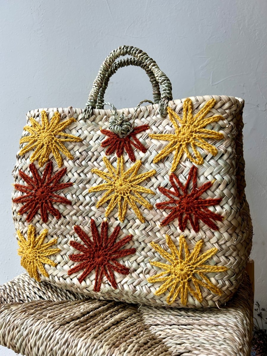 Panier à fleurs - Mamie bohémePanier à fleurs