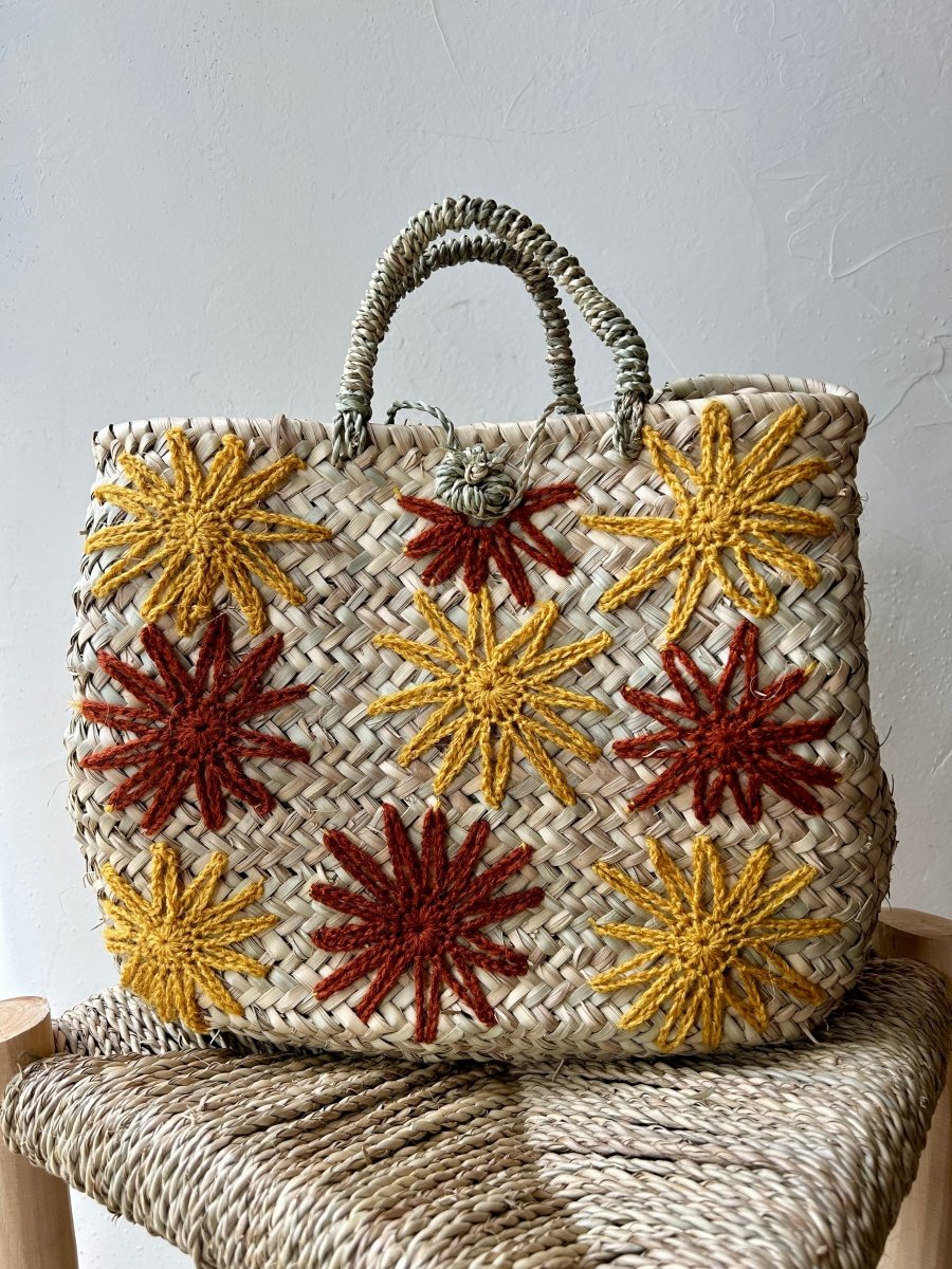 Panier à fleurs - Mamie bohémePanier à fleurs