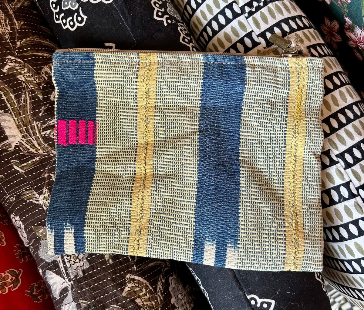 Pochette berbère en laine - Mamie bohémePochette berbère en laine