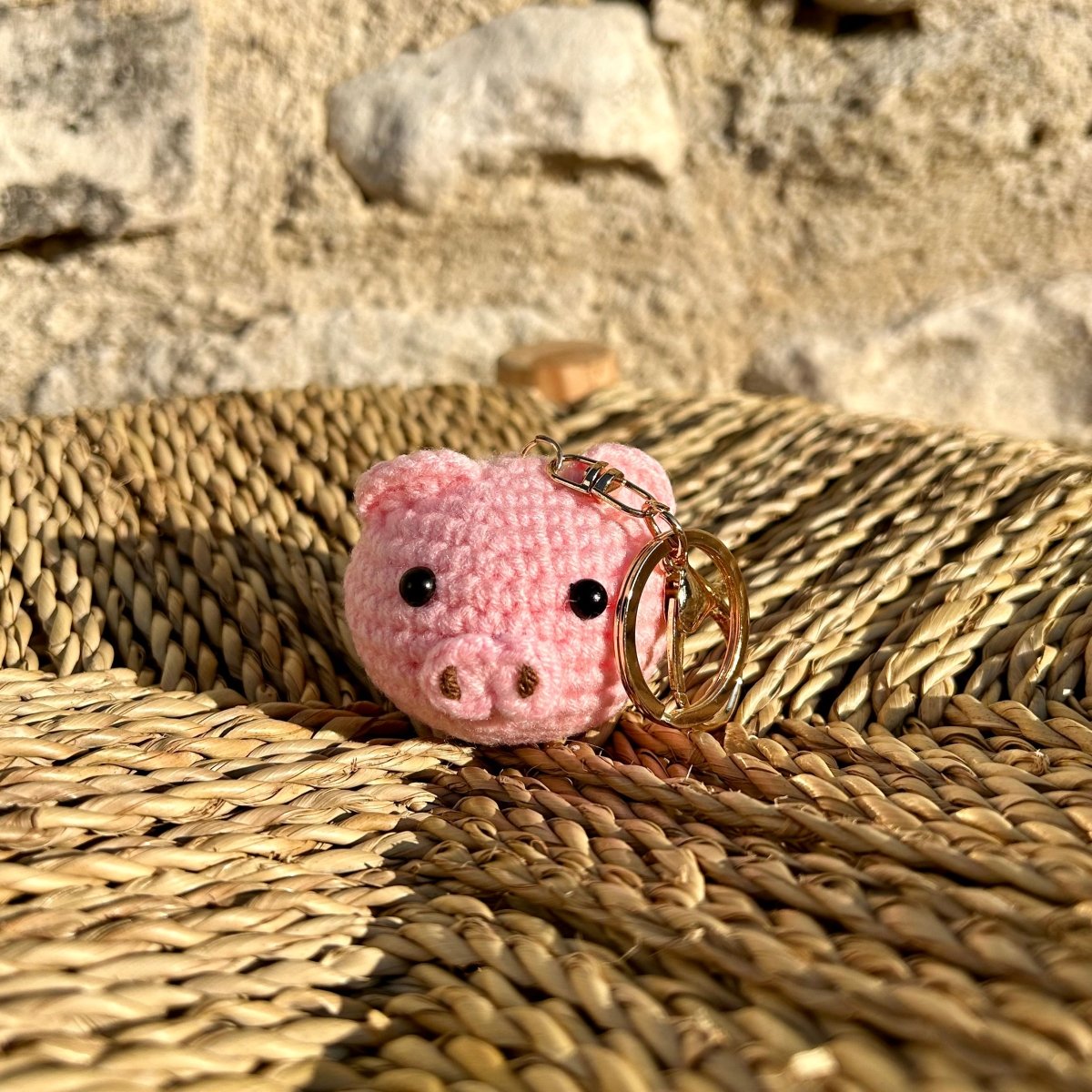 Porte clé animaux - crochet - Mamie bohémePorte clé animaux - crochet