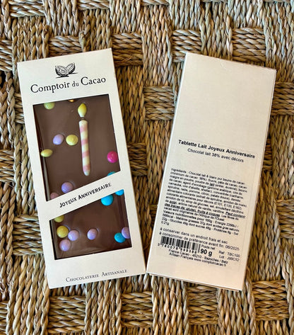 Tablette de Chocolat - comptoir du cacao - Mamie bohémeTablette de Chocolat - comptoir du cacao