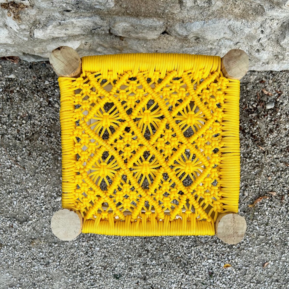 Tabouret nylon - Mamie bohémeTabouret nylon