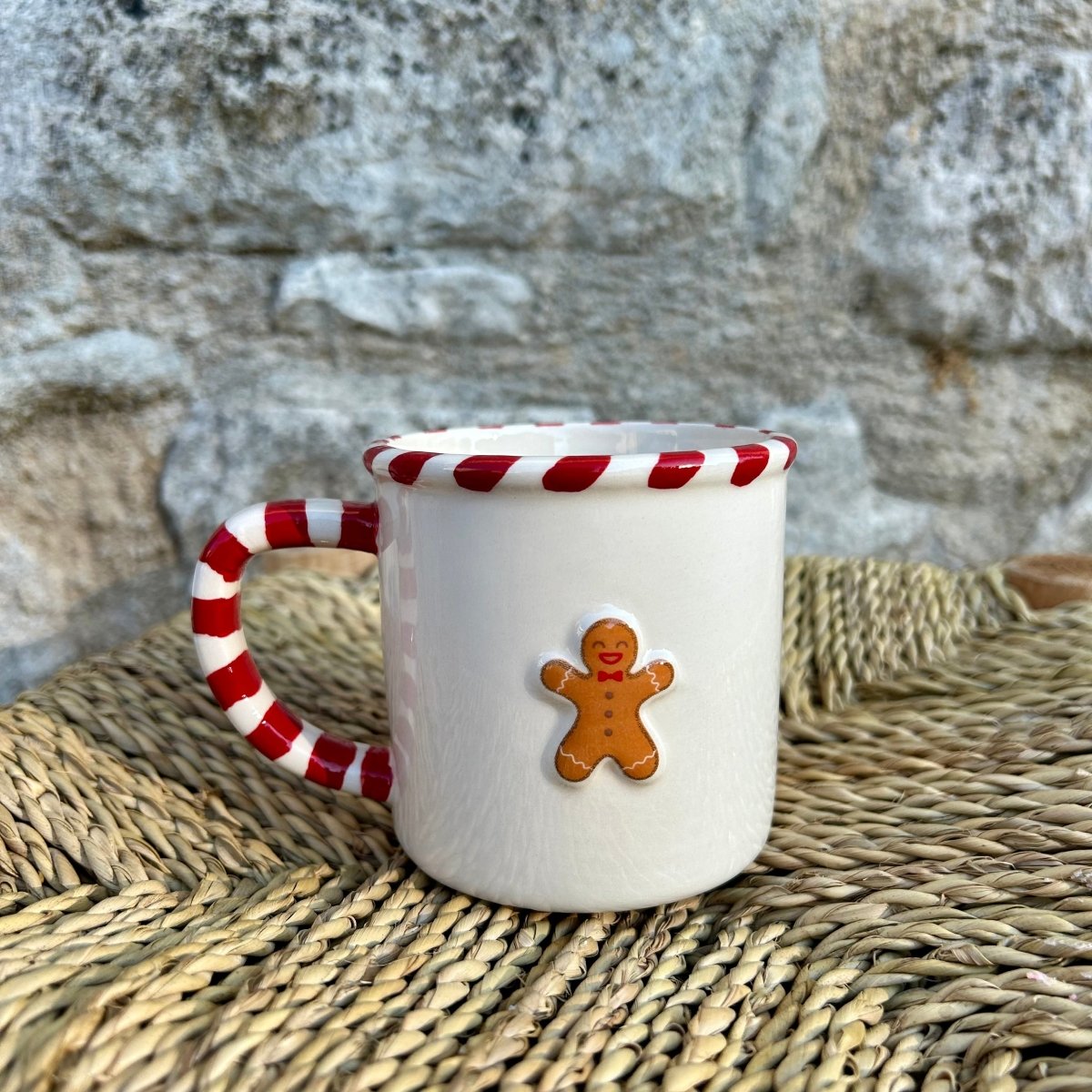 Tasse Bonhomme Pain d'épices - céramique - Mamie bohémeTasse Bonhomme Pain d'épices - céramique